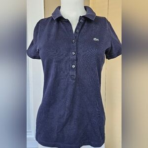 Lacoste, size 40, dark blue, authentic - Pre-owned